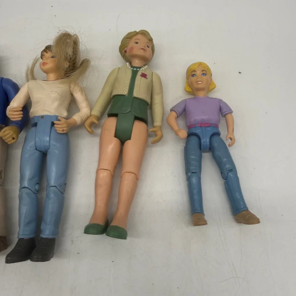 Fisher-Price Loving Family Dollhouse Figures Lot 6pc Family Members Multi-Color